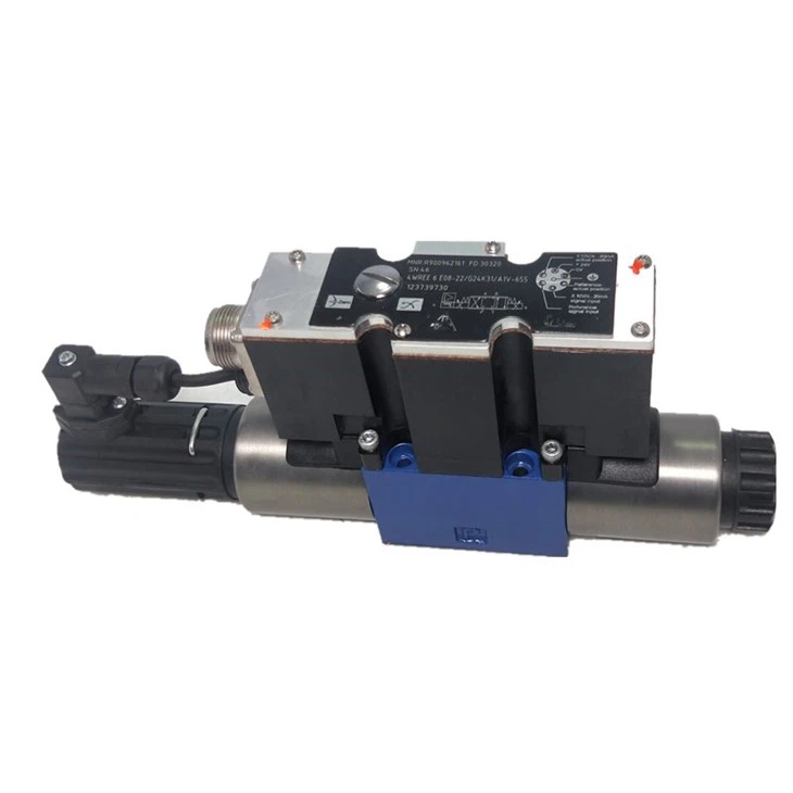 4WRE 4WREF 4WREE 4WREQ 4WREEM 6/10 Series REXROTH Hydraulic Proportional Directional Control Valve 4WREE6E08-23/G24K32/F1V